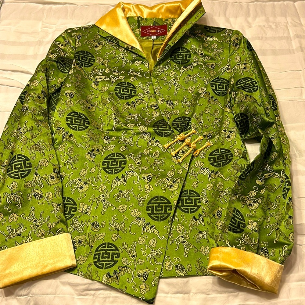 NEW Chinese Silk Jacket from Singapore : impeccable condition